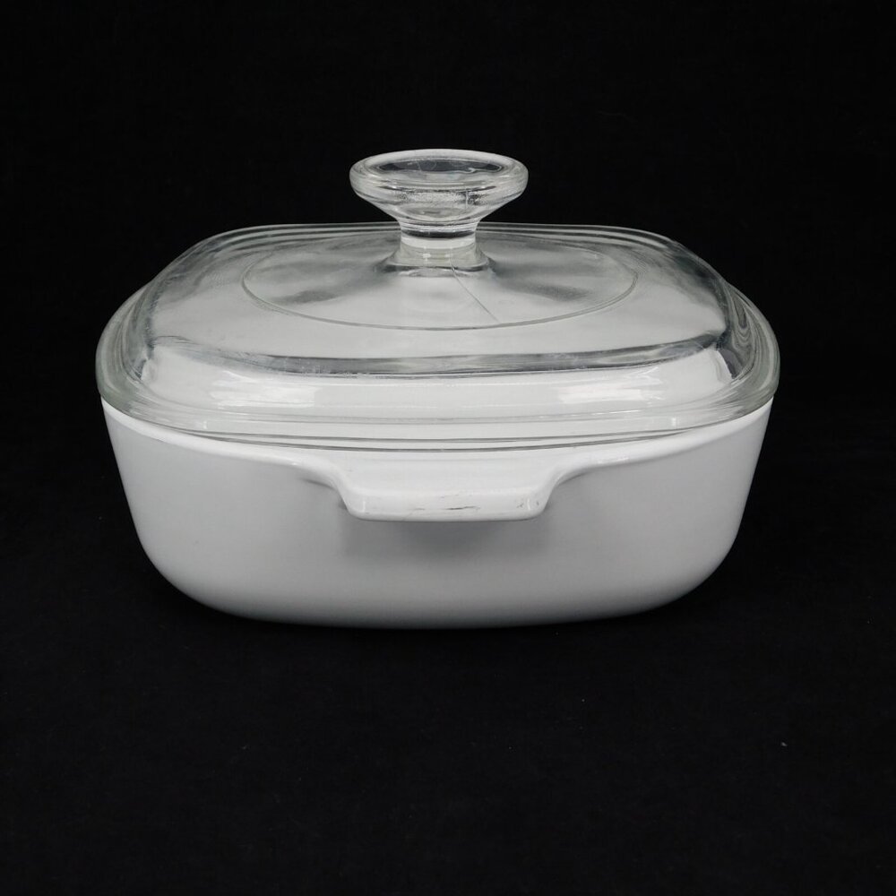 Vintage Corning Ware Blue Cornflower 1 Quart Casserole Dish P-1-B  with Lid - Picture 4 of 9